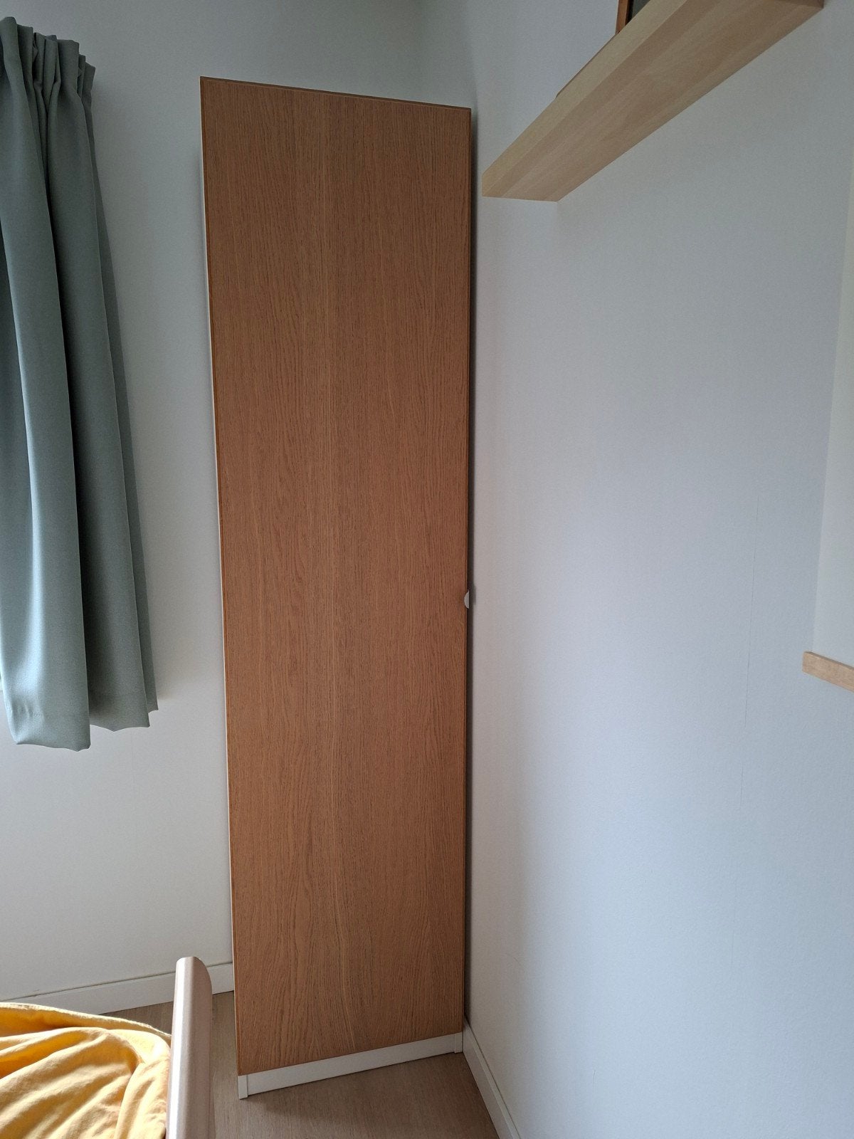 IKEA PAX kast met eikenhouten deur en 5 planken, wit, Huis en Inrichting, Ophalen, Minder dan 50 cm, 200 cm of meer, Modern