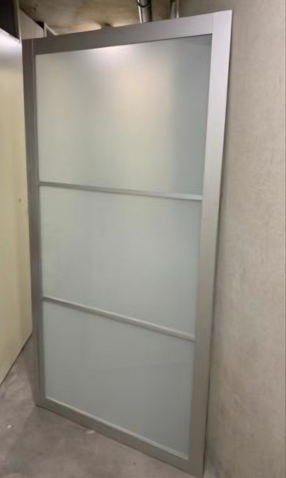 2 stellen Ikea Pax schuifdeuren frosted glass, Ophalen, Glas, 150 tot 200 cm, 200 cm of meer