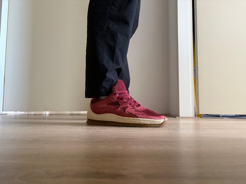 Filling Pieces sneakers rood – maat 43 – goede staat, Filling Pieces, Overige kleuren, Ophalen of Verzenden, Sneakers of Gympen