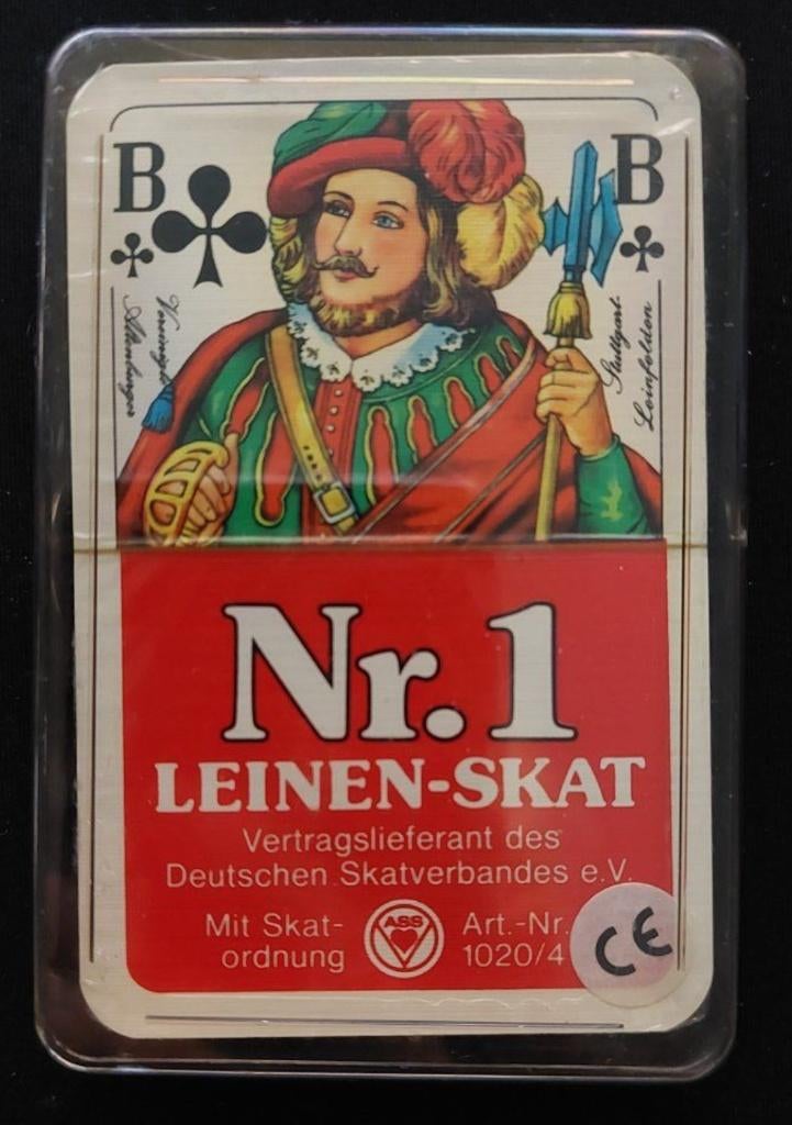 Nr.1 Leinen-skat speelkaarten, Verzamelen, Speelkaarten, Jokers en Kwartetten, Ophalen, Nieuw, Speelkaart(en)