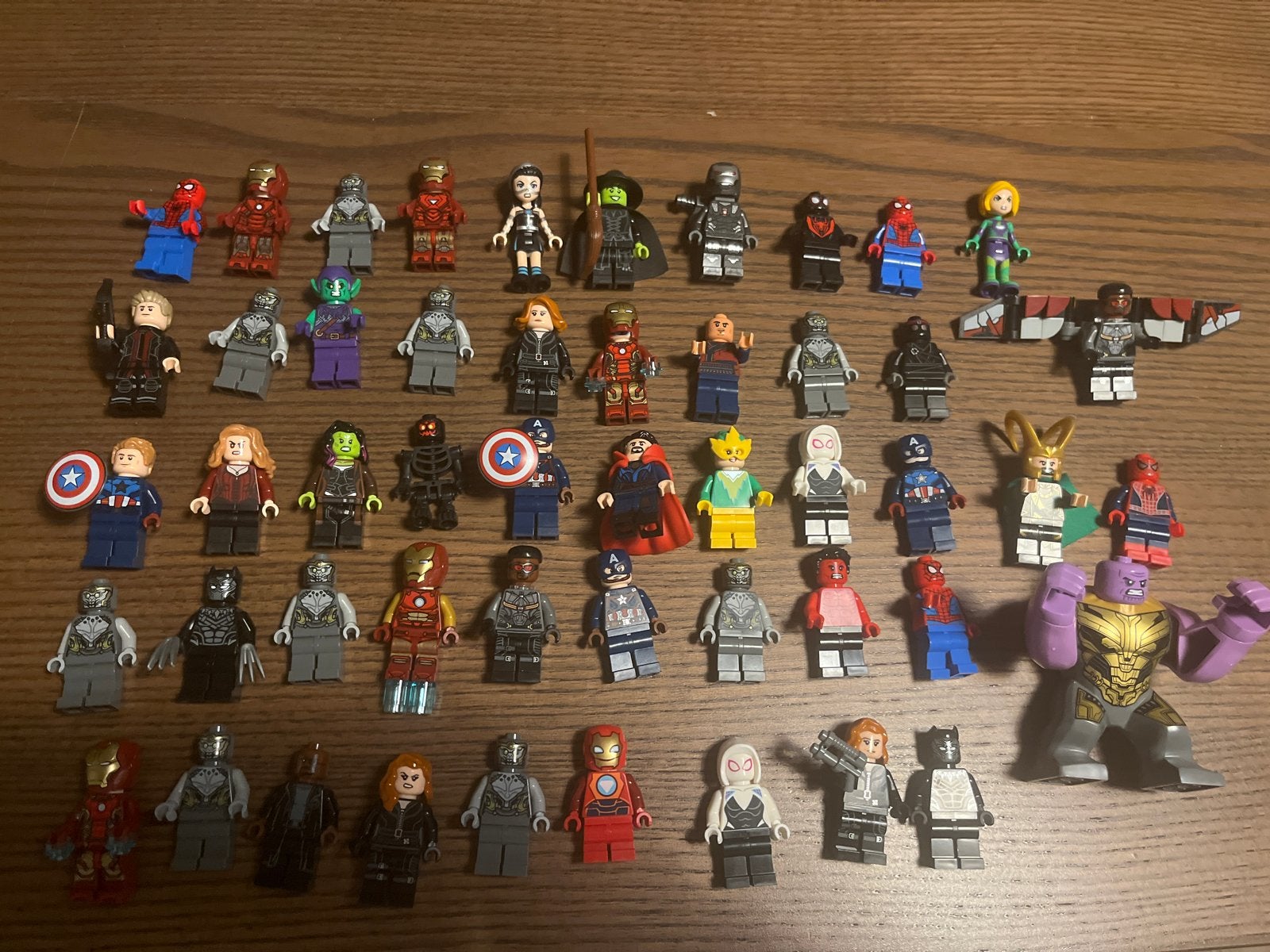 Grote collectie LEGO Marvel en DC Superhelden minifiguren, Ophalen of Verzenden, Zo goed als nieuw