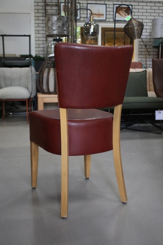 11 x leuke eetkamerstoel cafestoel horeca cafe vintage, Ophalen, Gebruikt, Bruin, Vijf, Zes of meer stoelen