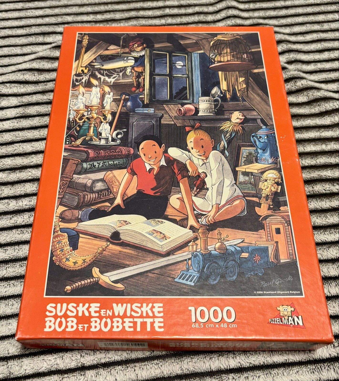 Suske en Wiske Legpuzzel 1000 stukjes, Ophalen of Verzenden, 500 t/m 1500 stukjes, Gebruikt, Legpuzzel