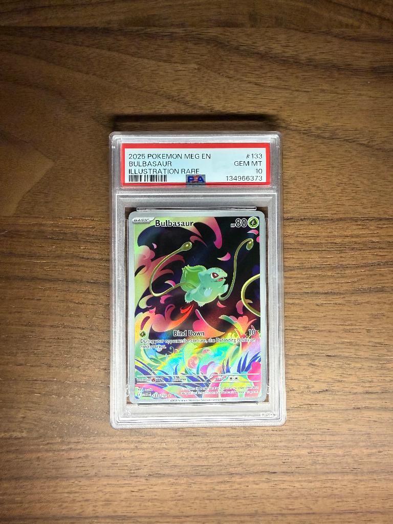 Pokemon Bulbasaur #133 - PSA 10, Verzenden, Zo goed als nieuw