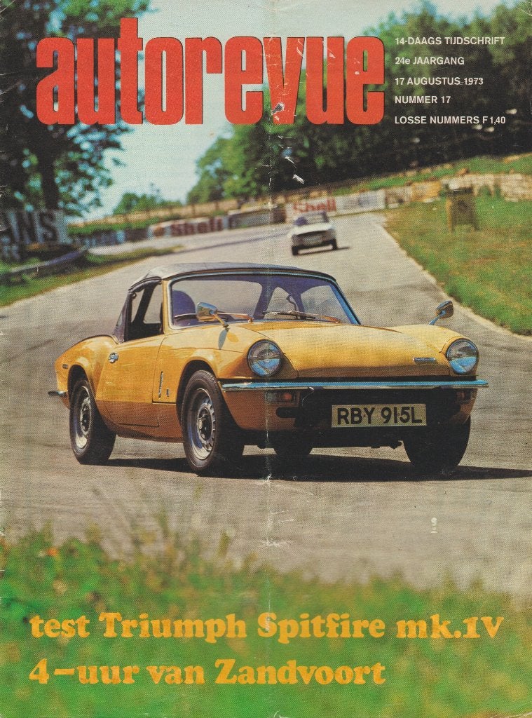 Triumph Spitfire ( MK1 - MK2 - MK4 - 1500 ) testen, Gelezen, Ophalen of Verzenden, Overige merken, Autovisie