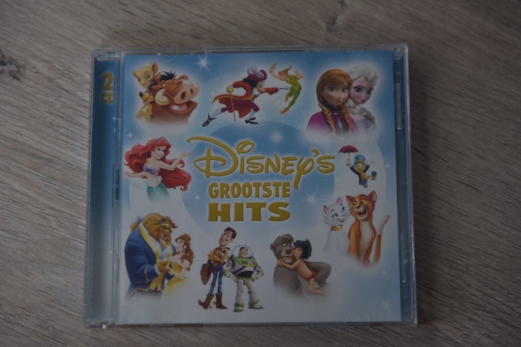 WALT DISNEY'S GROOTSTE HITS UIT DE FILM 2CDbox, Cd's en Dvd's, Verzenden, Zo goed als nieuw, Boxset