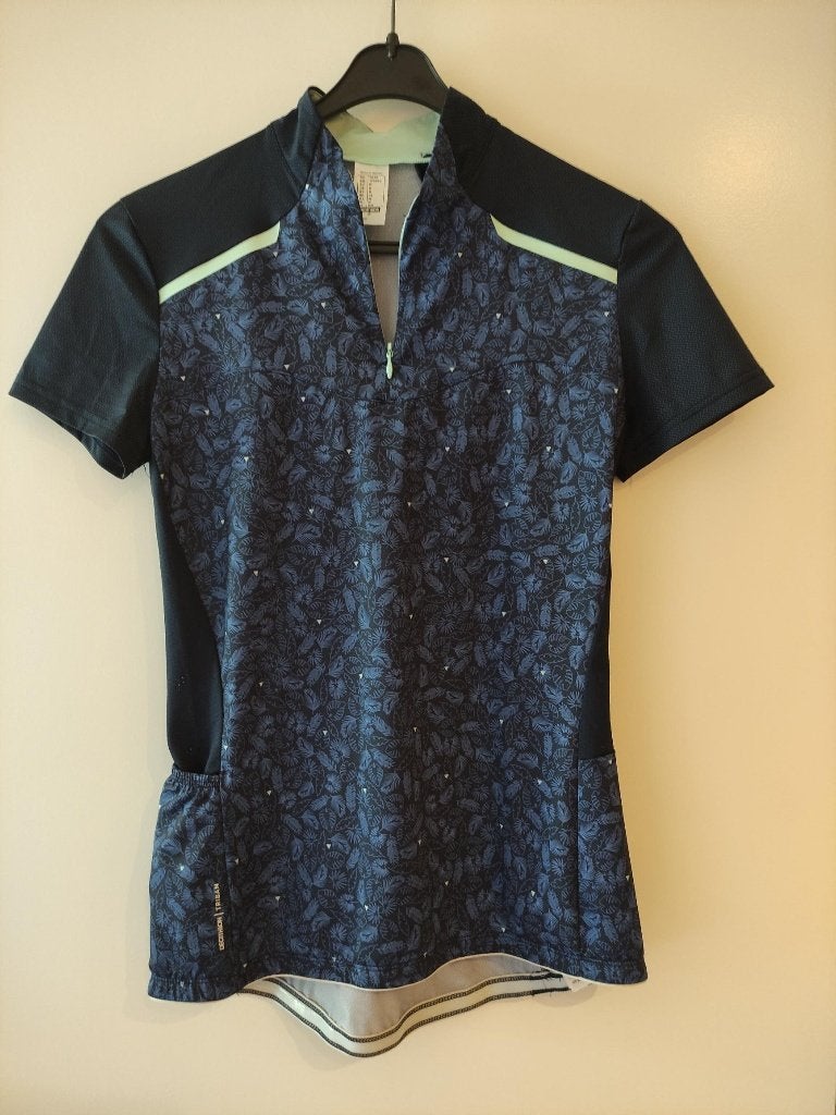 MTB shirt en broek dames, Maat 38/40 (M), Blauw, Ophalen of Verzenden, Zo goed als nieuw