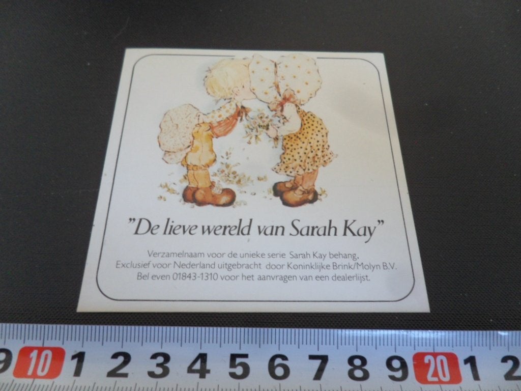 sticker De lieve wereld van Sarah Kay Behang Brink/Molyn bv*, Ophalen, Zo goed als nieuw