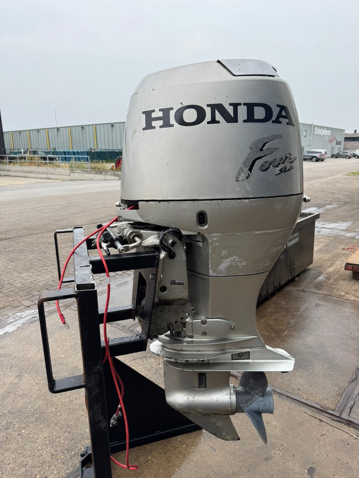 Honda 90pk 4-takt, Watersport en Boten, Ophalen, Gebruikt, Met afstandsbediening, 30 pk of meer