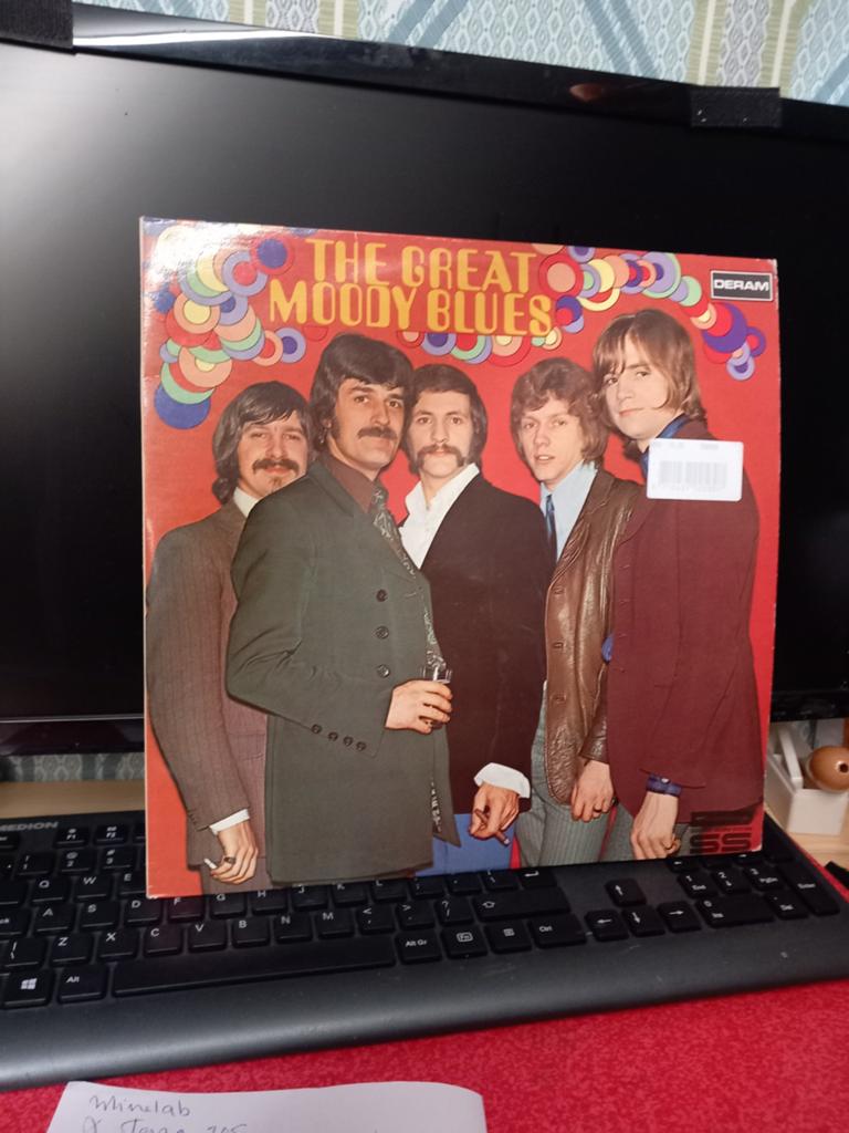 The great Moodyblues dubbel lp., Ophalen of Verzenden, Gebruikt, 12 inch