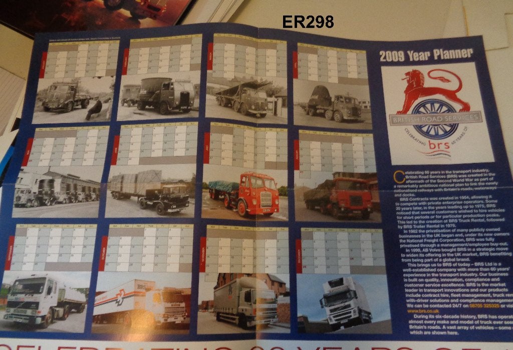 jaarplanner met engelse trucks, Ophalen of Verzenden, Gelezen, Overige merken