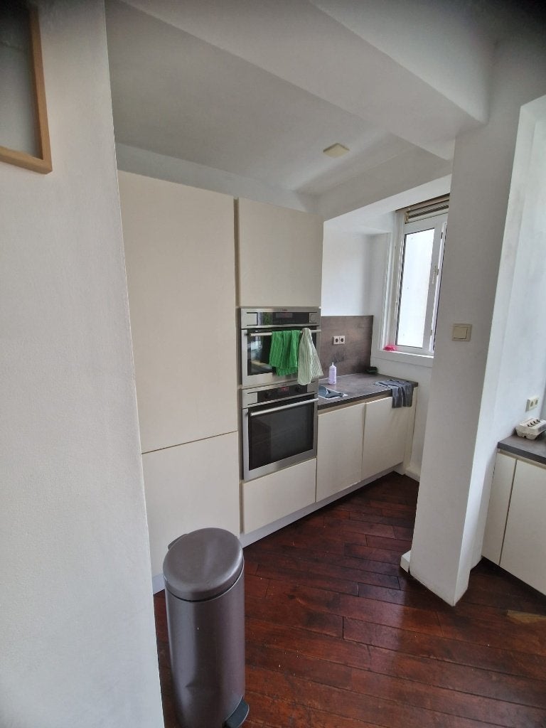 Gratis af te halen: keukenprullenbak, Huis en Inrichting, Ophalen, 50 – 75, Gebruikt, Met pedaal