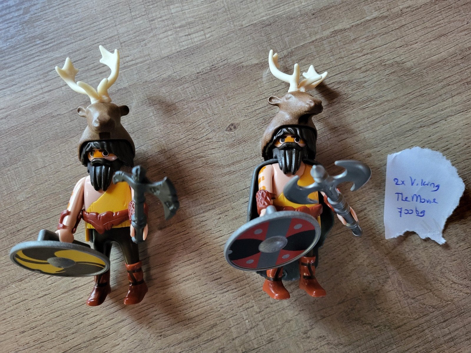 G 2x Playmobil Vikingen met accessoires, Ophalen of Verzenden, Zo goed als nieuw