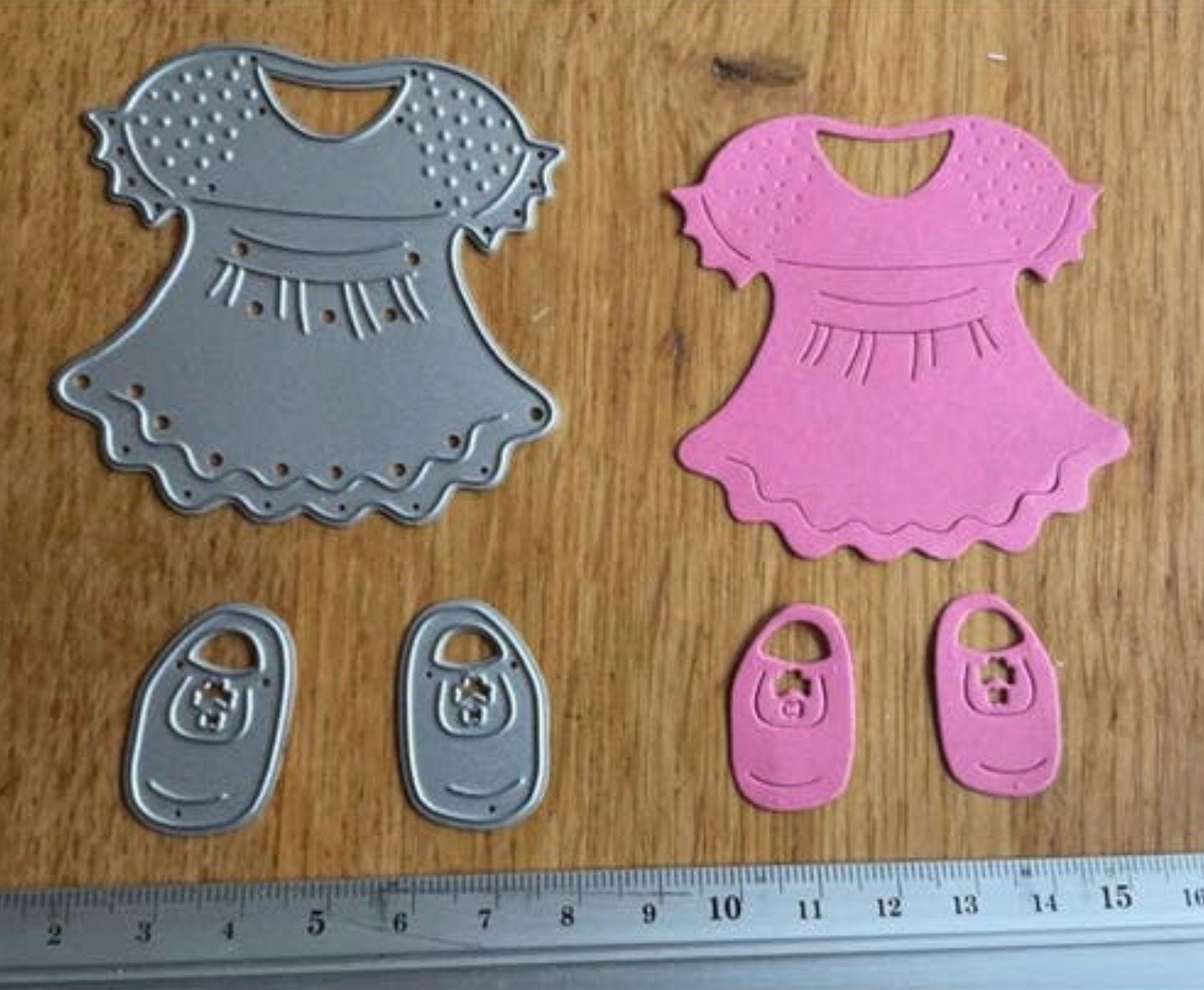 Snijmal set 3 delig jurkje met schoenen 1657, Ophalen of Verzenden, Zo goed als nieuw, Kerst, Pons of Mal
