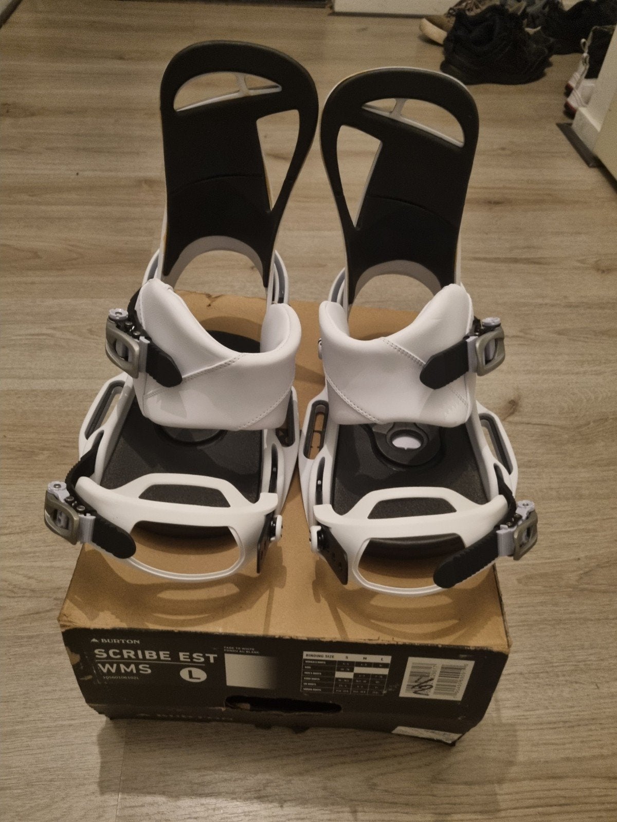 BURTON SCRIBE SNOWBOARD BINDINGEN MAAT LARGE NIEUW!, Nieuw, Ophalen of Verzenden, Burton, Burton
