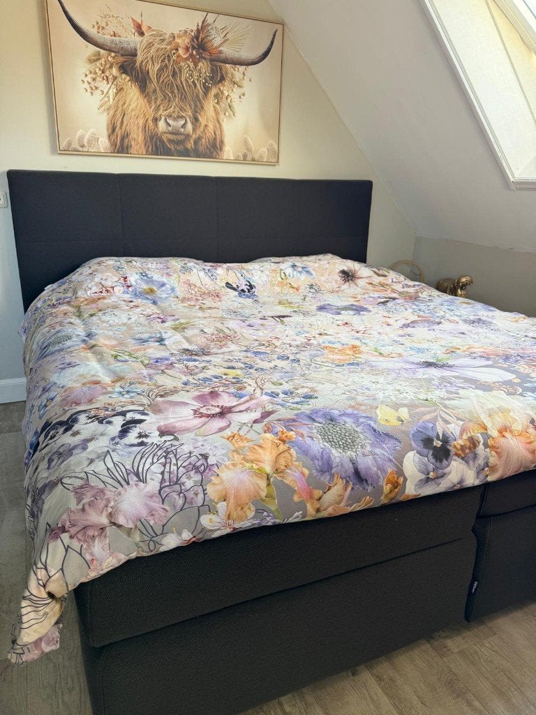 Karlsson boxspring 180x200, Ophalen, Overige kleuren, Tweepersoons, Zo goed als nieuw