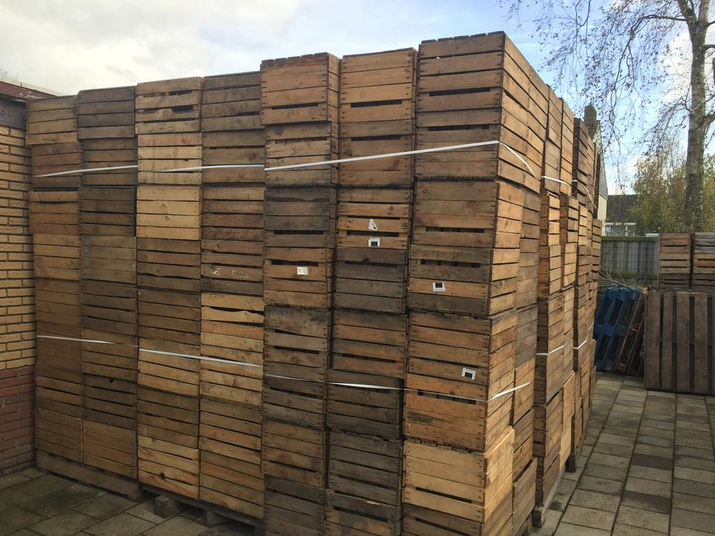 Originele Vintage Fruitkistjes GRATIS bezorging vanaf 10 st, Ophalen, Minder dan 50 cm, Gebruikt, 50 tot 100 cm