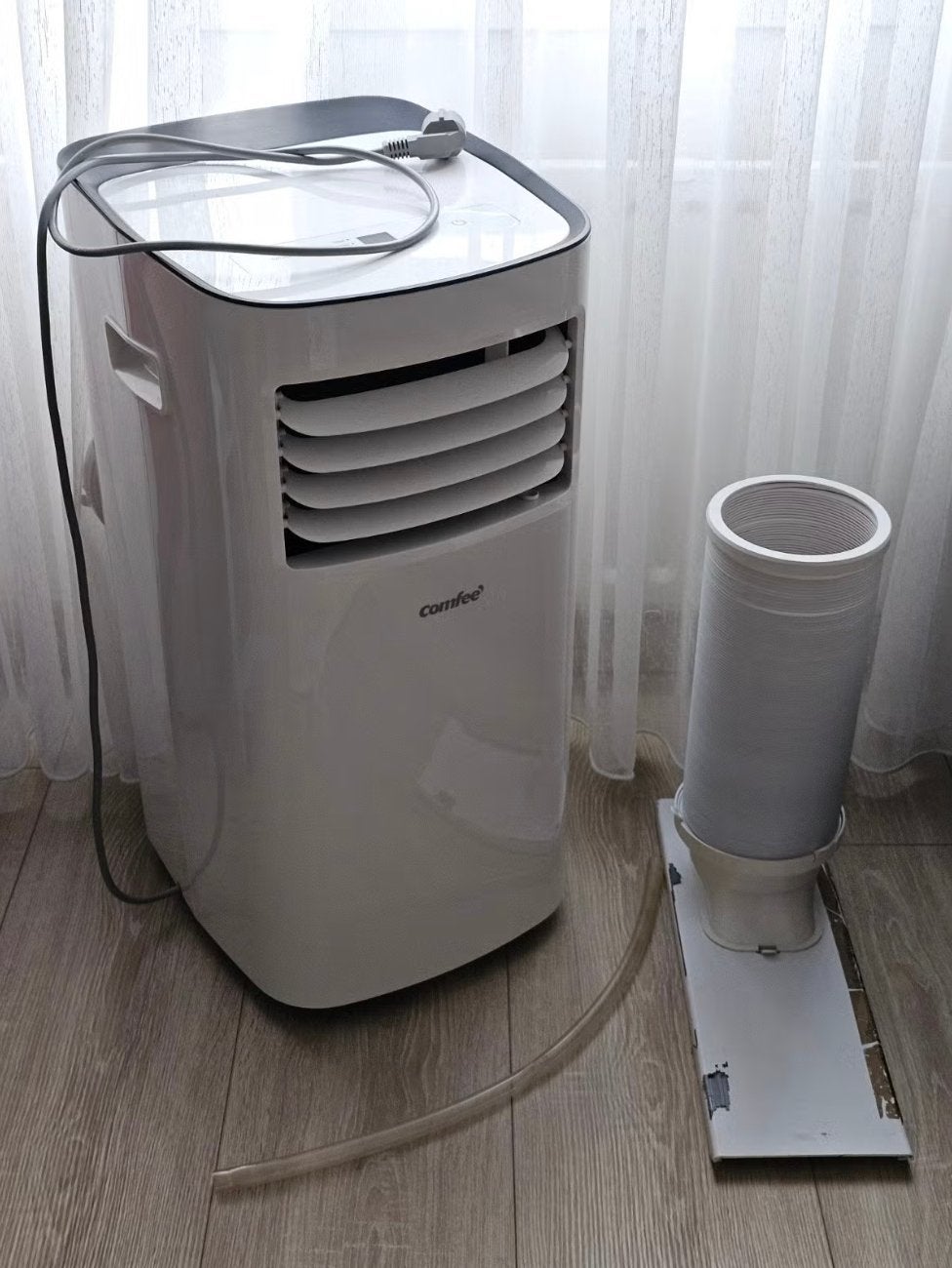 Comfee Mobiele Airco - Koelen, Ventileren, Ontvocht, Witgoed en Apparatuur, Airco's, Ophalen, Gebruikt, Minder dan 60 m³, 3 snelheden of meer