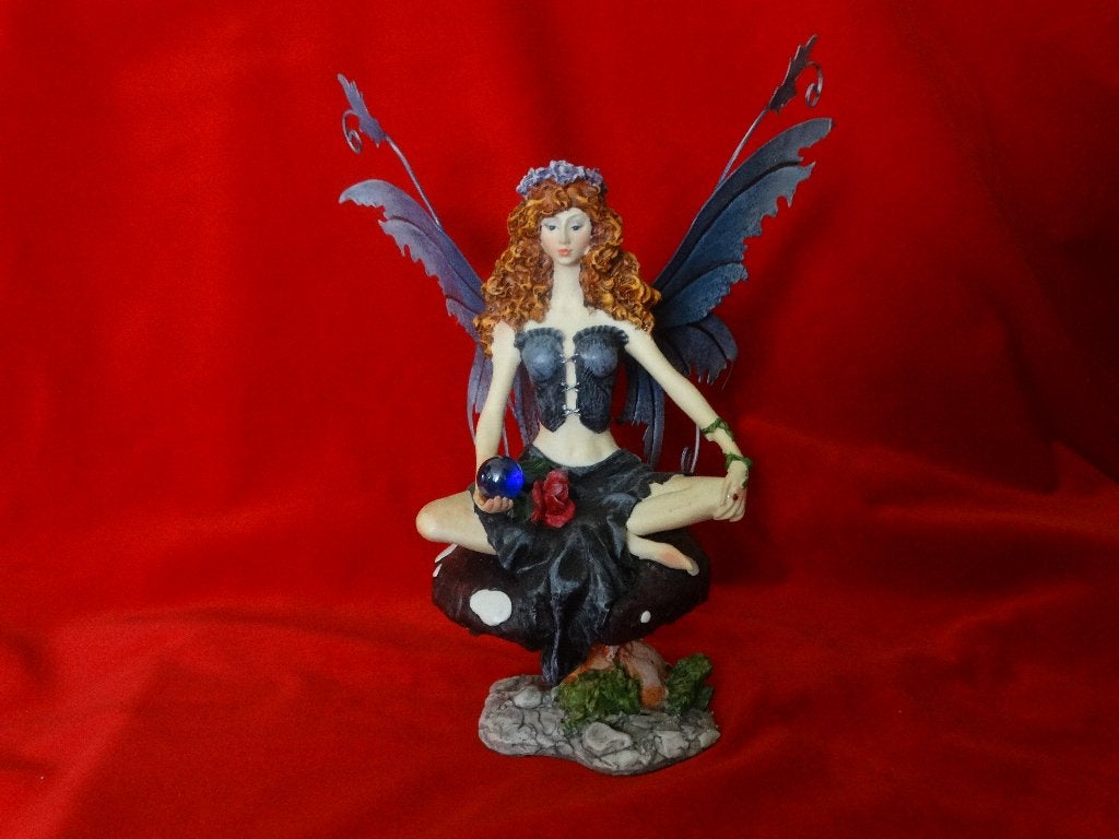 Faerie op paddenstoel, Verzamelen, Ophalen, Zo goed als nieuw, Fantasy