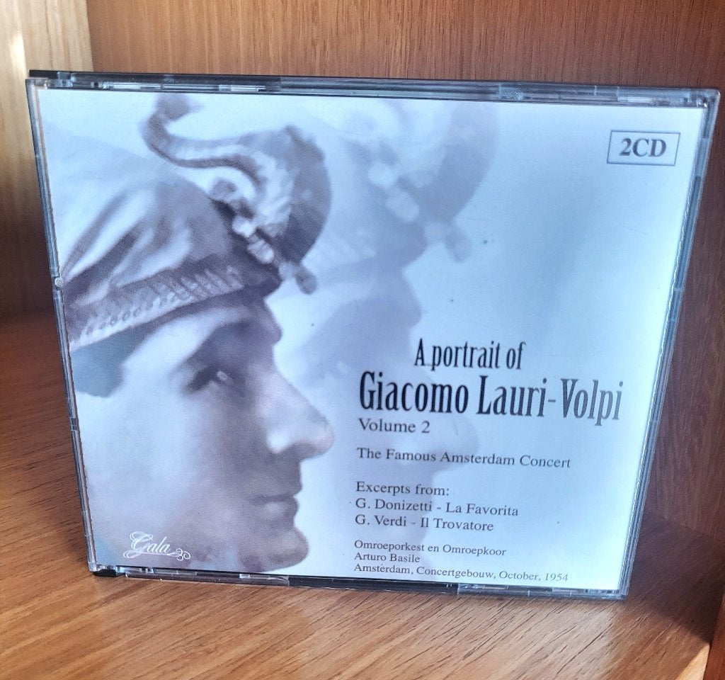 A Portrait of Giacomo Lauri - Volpi (Vol.2) - 2 Cd Box, Boxset, Opera of Operette, Ophalen of Verzenden, Zo goed als nieuw