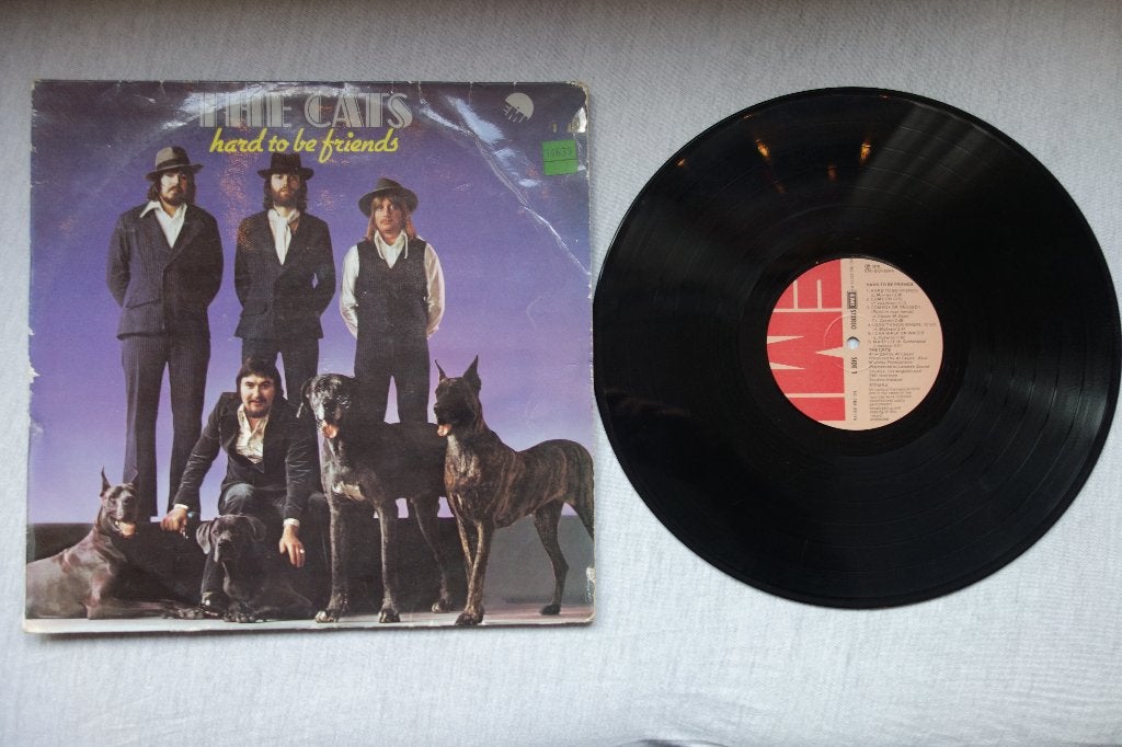 Lp The Cats hard to be friends, Ophalen of Verzenden, Zo goed als nieuw, 12 inch, LP