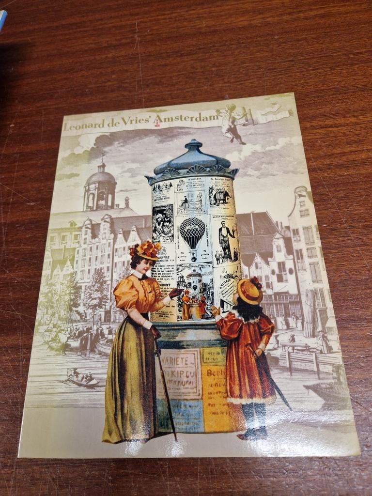 Leonard de Vries Amsterdam - De Amsterdammer Dagblad, Boeken, Tijdschriften en Kranten, Gelezen, Overige typen, Ophalen of Verzenden