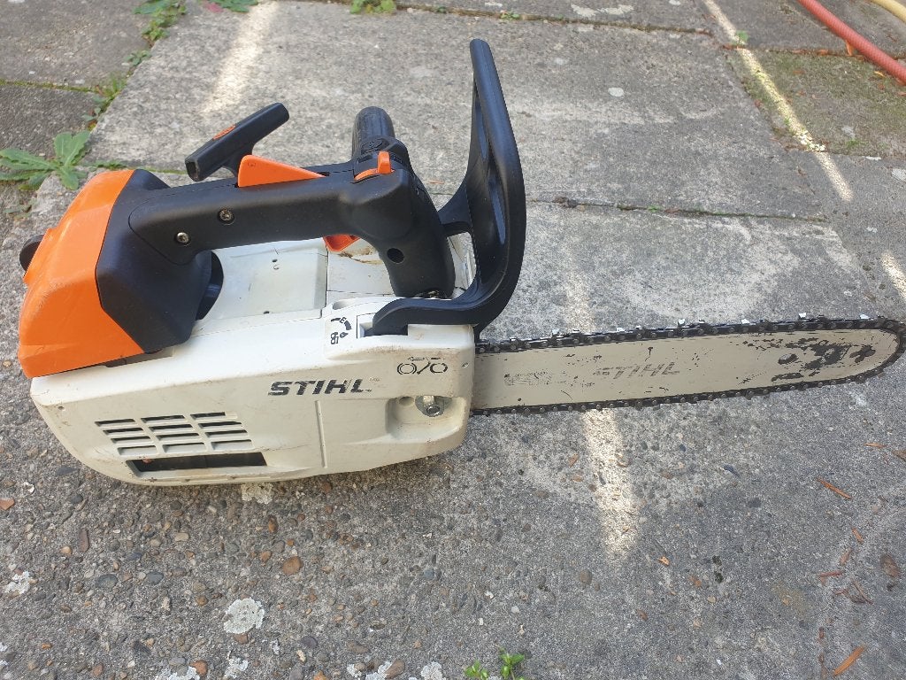 Stihl kettingzaag MS201, Ophalen, Zo goed als nieuw, Overige soorten, Stihl