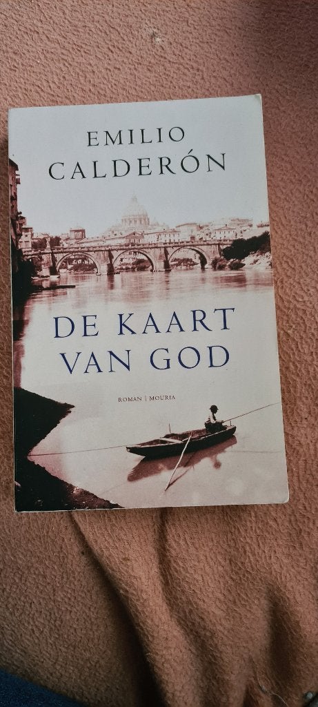 Boek De kaart van God. Emilio Calderón, Ophalen, Zo goed als nieuw, Emilio Calderón