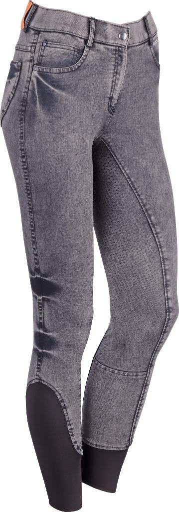 Harry's Horse Rijbroek Denim Full Grip, maat 34 en 36, Dieren en Toebehoren, Paardrijkleding, Nieuw, Kinderen, Dressuur, Onderkleding