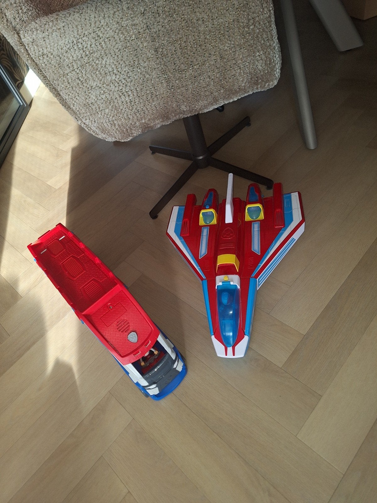 Paw Patrol Patroller en Jet, Ophalen, Gebruikt