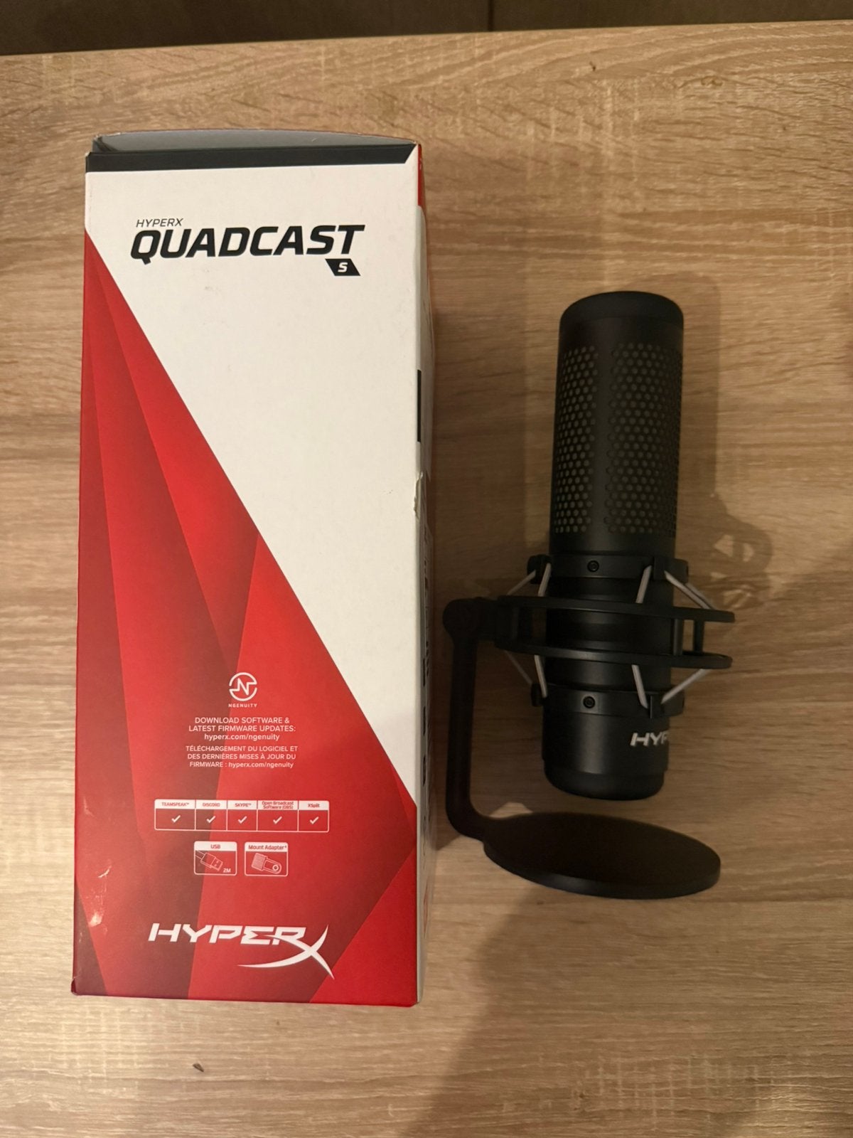 Hyperx quadcast s, Ophalen of Verzenden, Zo goed als nieuw, Overige typen