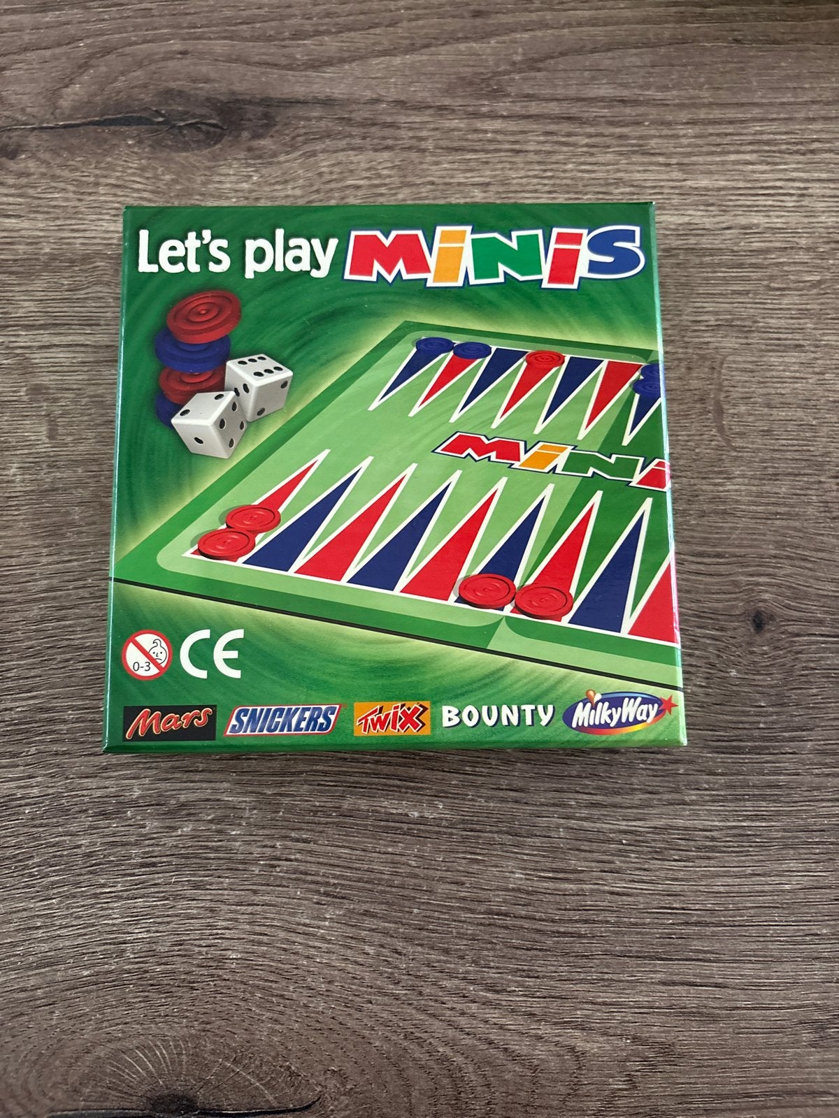 Let's Play Minis Backgammon Spel, Een of twee spelers, Ophalen of Verzenden, Zo goed als nieuw