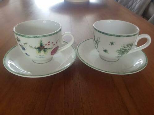 JBS Janneke Brinkman servies 1 kop en schotel, Ophalen of Verzenden, Zo goed als nieuw, Overige stijlen, Kop(pen) en/of Schotel(s)
