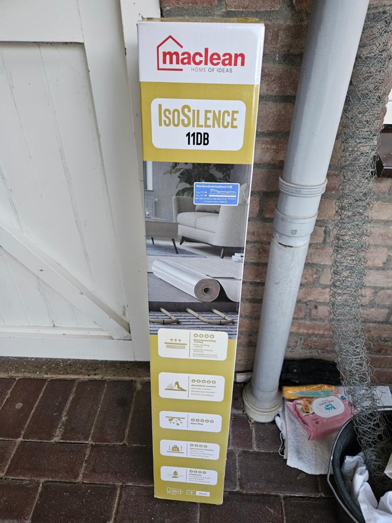 Gratis afhalen restant rol ondervloer laminaat, Ophalen, Overige materialen, 30 cm of meer, Overige typen
