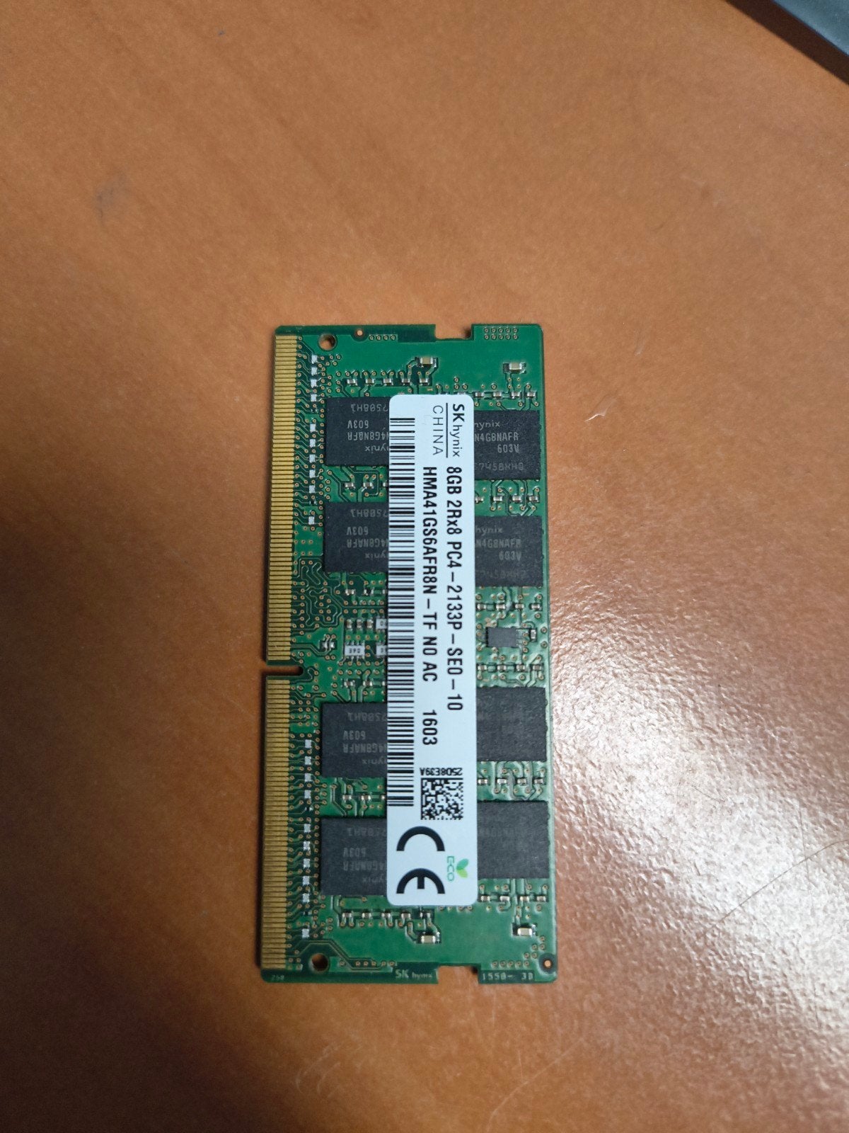 SK Hynix 8GB DDR4 RAM PC4-2133P Laptop Geheugen, Gebruikt, DDR4, 8 GB, Ophalen of Verzenden