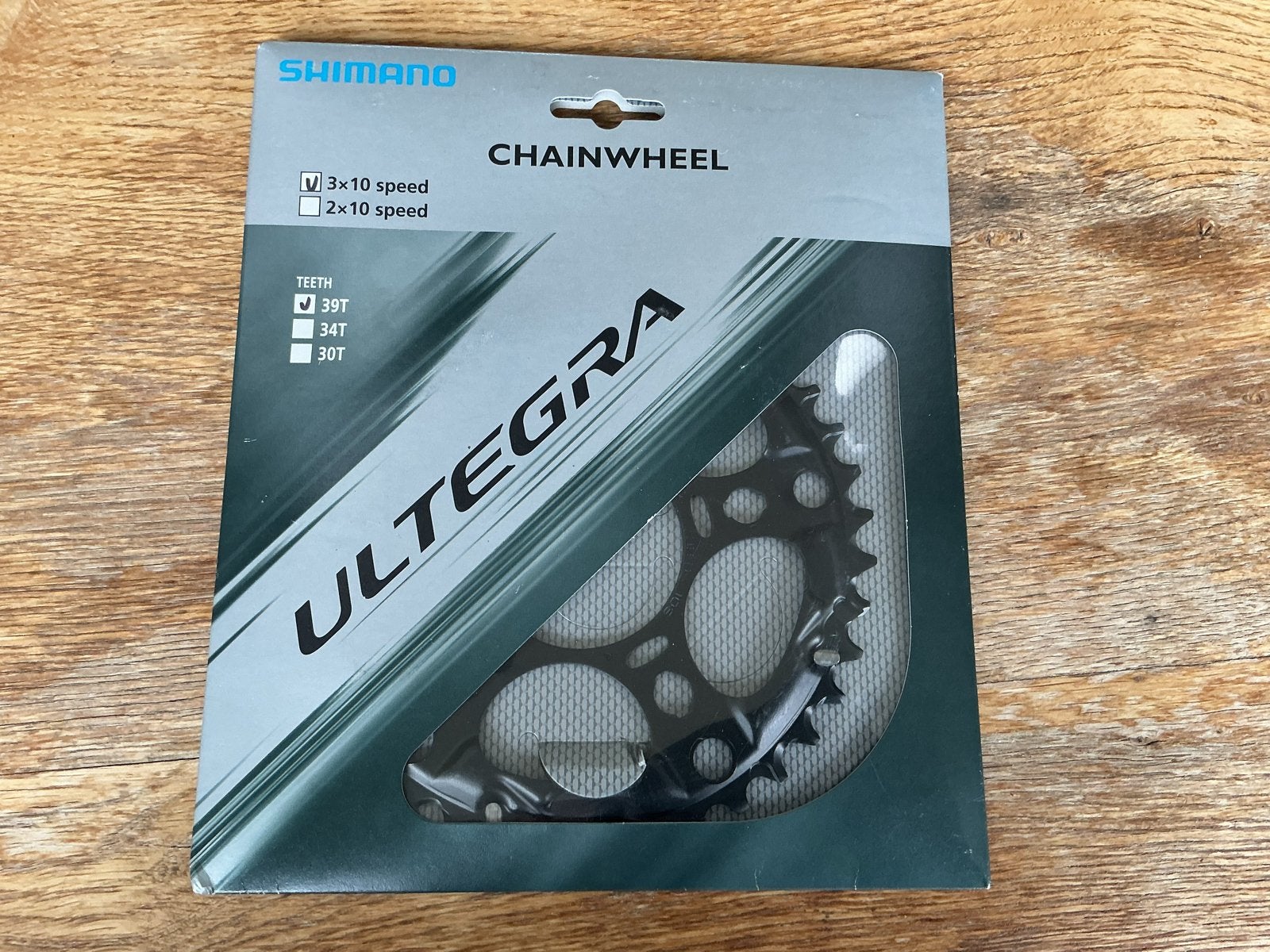 Shimano Ultegra Voortandwiel 39T (3x10 speed) - Nieuw, Overige materialen, Nieuw, Ophalen of Verzenden, Derailleur of Ketting