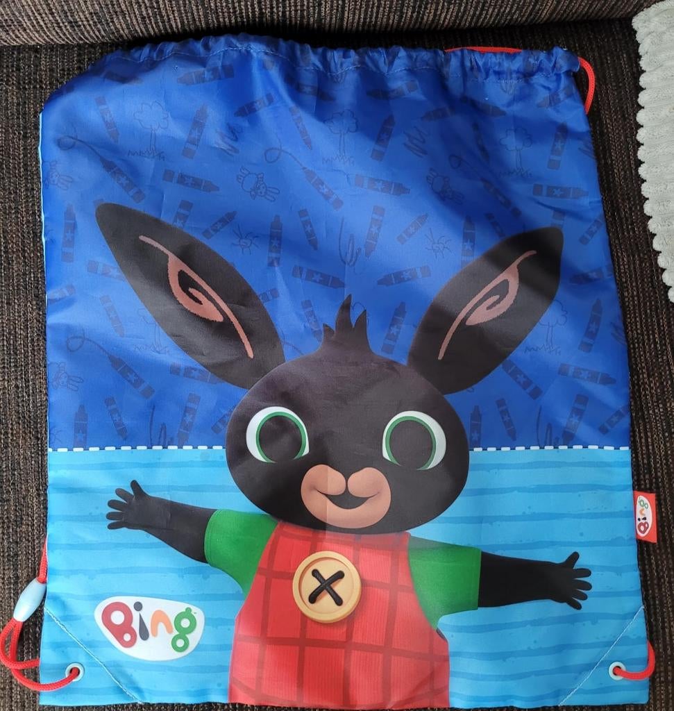 Bing kinder rugtas gymtas bing, Ophalen of Verzenden, Roze, Minder dan 30 cm, Rugtas
