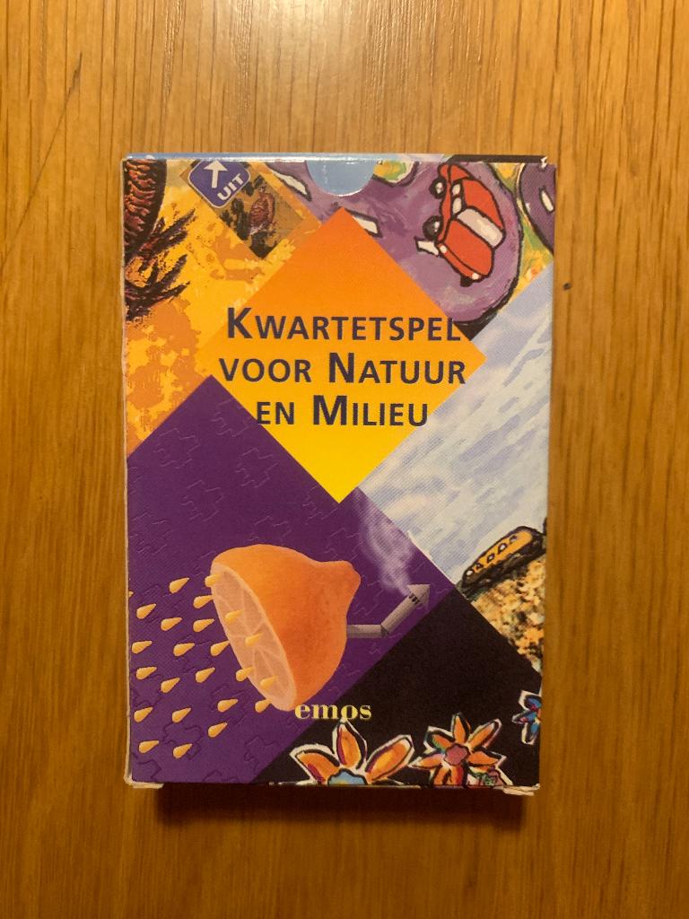 Kwartetspel voor Natuur en Milieu VSB Bank Emos Nieuw