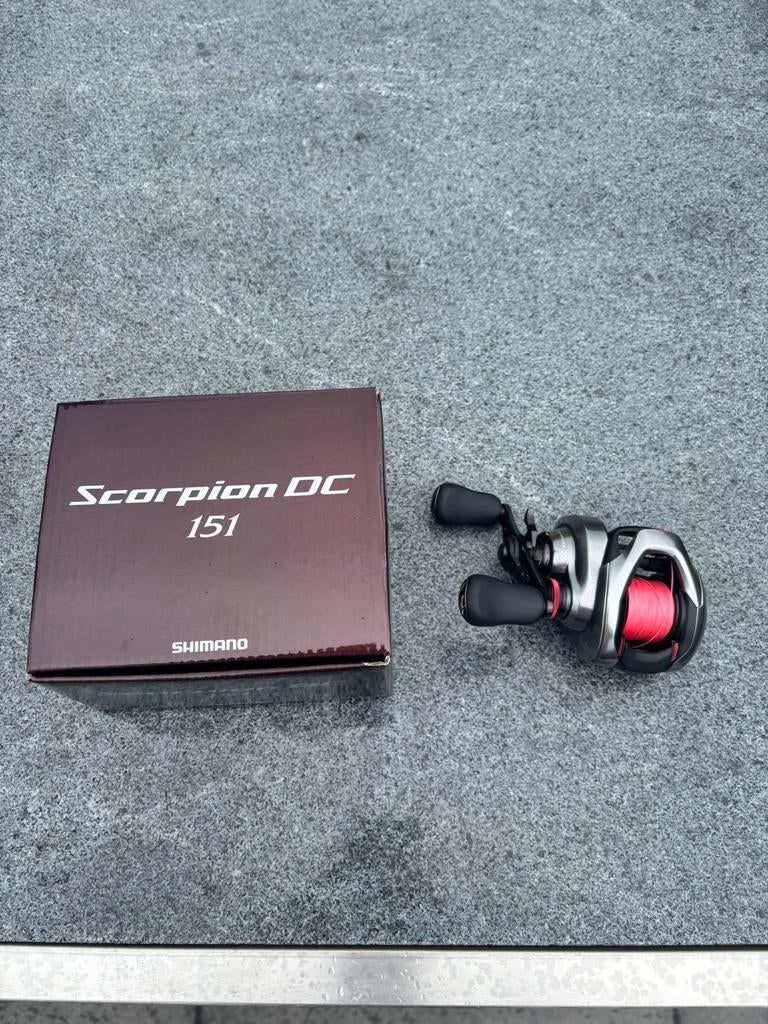 Shimano Scorpion DC 151, Ophalen of Verzenden, Zo goed als nieuw