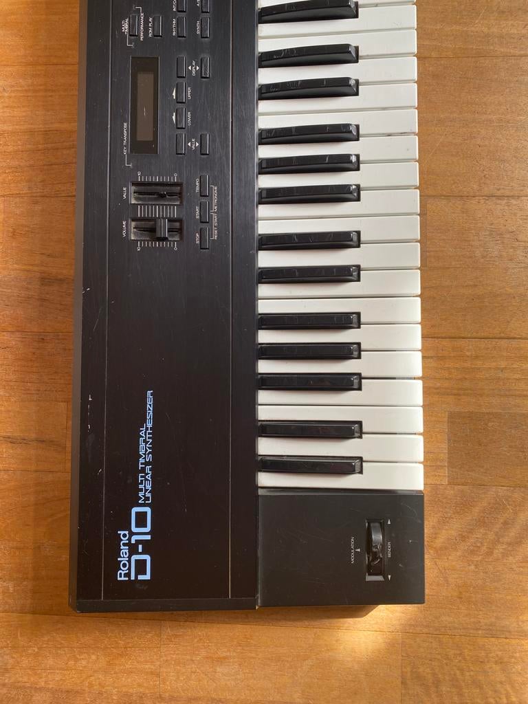 Roland D-10 Multi Timbral Linear Synthesizer, Ophalen, Gebruikt, 61 toetsen, Roland