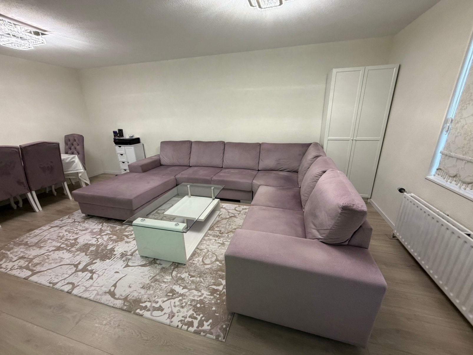 complete woonkamer- en eetkamerset, Huis en Inrichting, Ophalen, Zo goed als nieuw