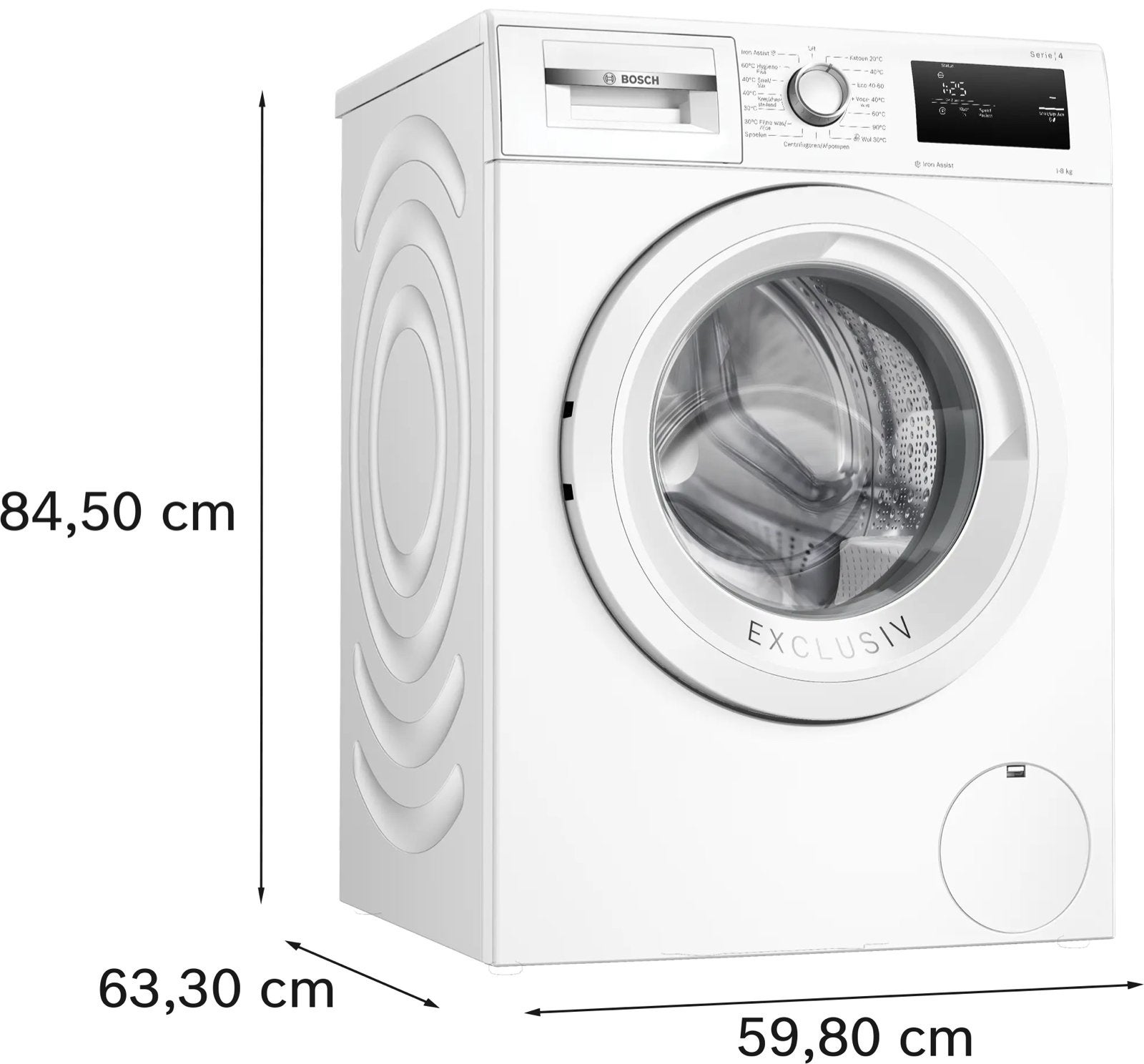 Bosch Wasmachine 11 maanden oud Serie 4 WAN28097NL/10