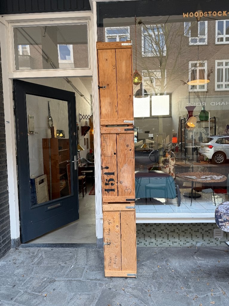 SALE: Vintage houten kisten, oude kistjes, Ophalen, Minder dan 50 cm, Gebruikt, -