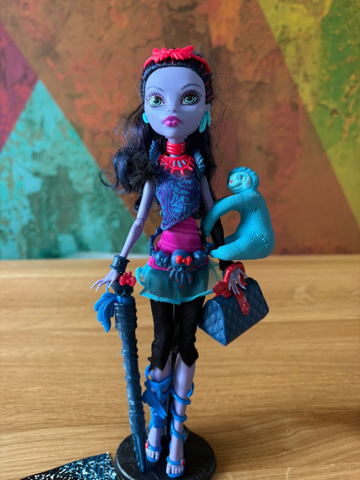 Monster high Jane boolittle compleet, Verzamelen, Ophalen of Verzenden, Zo goed als nieuw, Pop