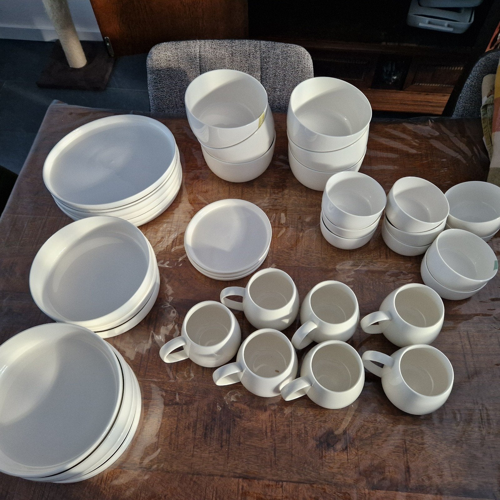 Magnifique Servies Set - 6 persoon heb ik extra bij, Ophalen, Zo goed als nieuw, Porselein, Overige stijlen