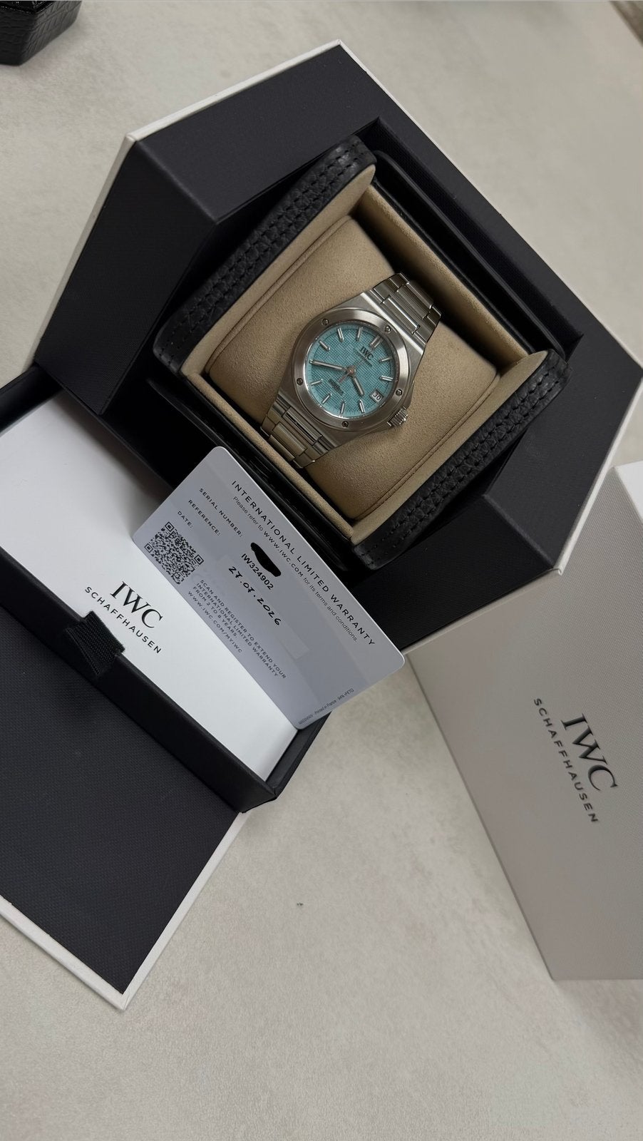 IWC | Ingenieur Automatic | IW324902 | horloge | origineel, Sieraden, Tassen en Uiterlijk, Staal, Staal, Zo goed als nieuw, IWC