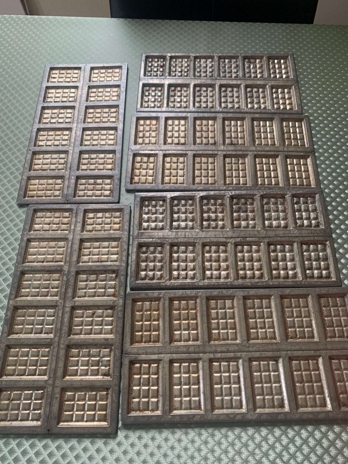 Bakkerij bakplaten, 6 stuks, verzamel item, Ophalen of Verzenden, Gebruikt