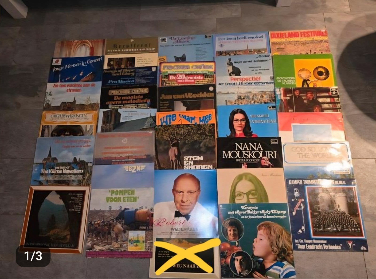 Lp's klassiek christelijke koren korpsen e.d, Cd's en Dvd's, LP, Gebruikt, Overige formaten, Overige typen