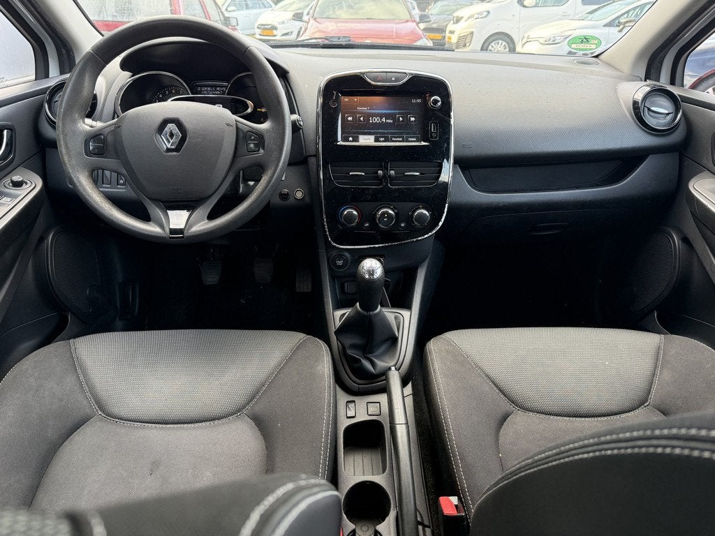 Renault Clio Estate 0.9 TCe Expression  Navigatie  Blu, Auto's, Voorwielaandrijving, Stof, Zwart, Wit