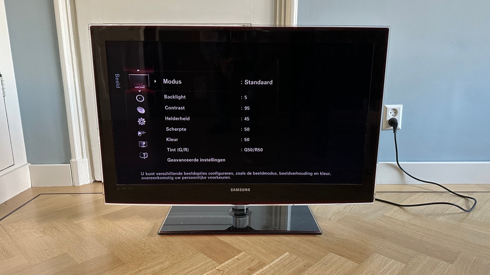 Samsung TV UE37B6000VP 37” LED Full HD 1920x1080 100Hz, Ophalen, LED, 80 tot 100 cm, Zo goed als nieuw